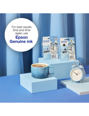 Epson Alarm clock Singlepack Black 27XXL DURABrite Ultra Ink