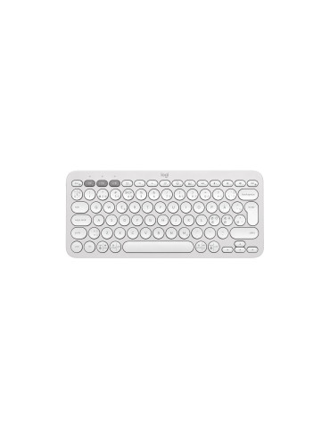 Logitech 920-011880 keyboard Universal Bluetooth QWERTY Nordic White