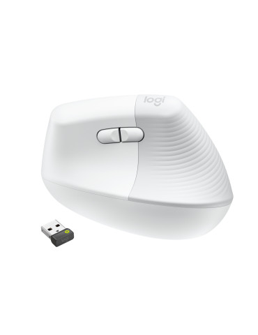 Logitech Lift Vertical Ergonomic for Business mouse Office Right-hand RF Wireless + Bluetooth Optical 4000 DPI