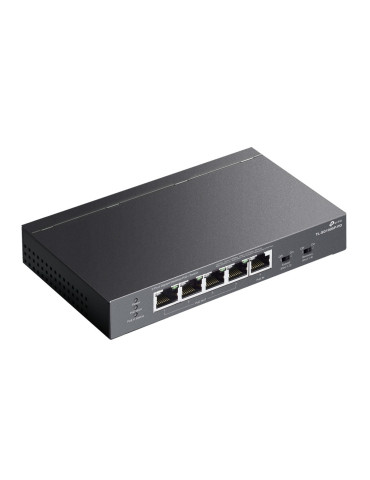 TP-Link TL-SG1005P-PD verkkokytkin Gigabit Ethernet (10 100 1000) Power over Ethernet -tuki Musta