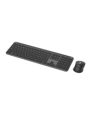 Logitech Signature Slim Combo MK950 keyboard Mouse included Office RF Wireless + Bluetooth QWERTY Nordic Graphite