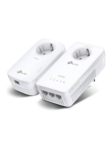 TP-Link TL-WPA8631P KIT PowerLine-verkkosovitin 300 Mbit s Ethernet LAN Wi-Fi Valkoinen 2 kpl