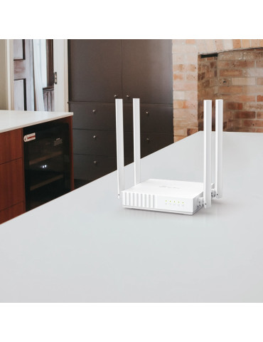 TP-Link ARCHER C24 langaton reititin Nopea Ethernet Kaksitaajuus (2,4 GHz 5 GHz) Valkoinen