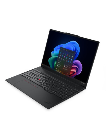 Lenovo ThinkPad E16 Gen 4 (Intel) Copilot+ PC Intel Core Ultra 5 325 Laptop 16" WUXGA 16 GB DDR5-SDRAM 512 GB SSD Wi-Fi 7