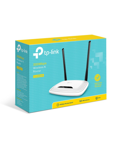 TP-Link TL-WR841N wireless router Fast Ethernet Single-band (2.4 GHz) White