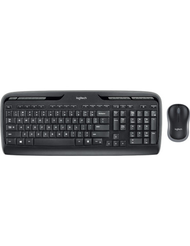 Logitech MK330 keyboard Mouse included Office RF Wireless QWERTY Nordic