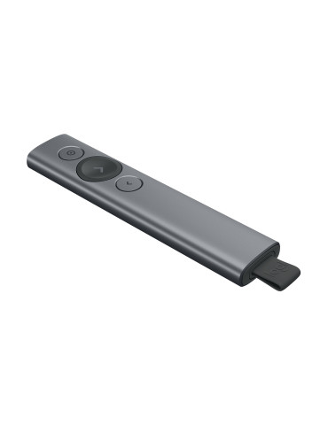 Logitech Spotlight wireless presenter Bluetooth RF Gray