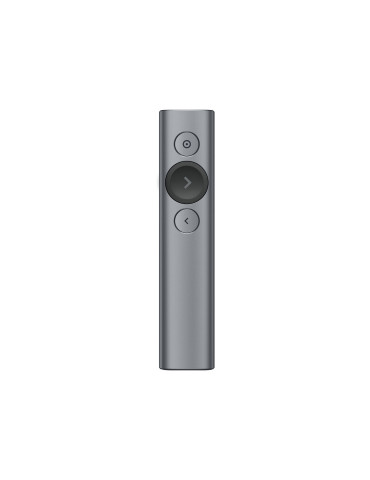 Logitech Spotlight wireless presenter Bluetooth RF Gray