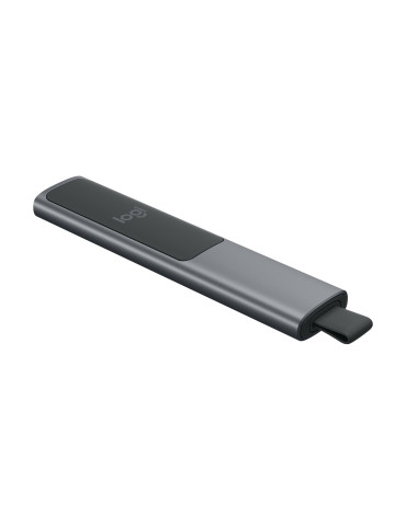 Logitech Spotlight wireless presenter Bluetooth RF Gray