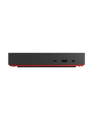 Lenovo ThinkSmart SmartDock Langallinen USB 3.2 Gen 2 (3.1 Gen 2) Type-C Musta