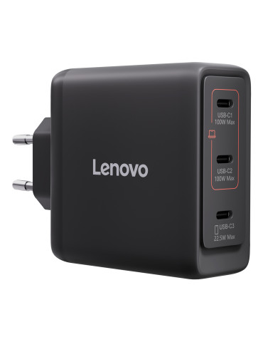 Lenovo 40AW100BEU mobiililaitteen laturi Universaali Musta AC Sisätila