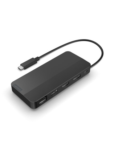 Lenovo 40B90100EU kannettavien tietokoneiden telakka ja porttitoistin Langallinen USB 3.2 Gen 1 (3.1 Gen 1) Type-C Musta
