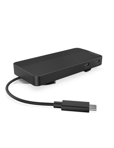 Lenovo 40B90100EU kannettavien tietokoneiden telakka ja porttitoistin Langallinen USB 3.2 Gen 1 (3.1 Gen 1) Type-C Musta