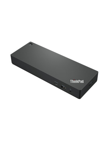 Lenovo 40B00300EU kannettavien tietokoneiden telakka ja porttitoistin Langallinen Thunderbolt 4 Musta, Punainen