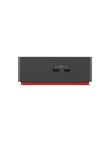 Lenovo 40B00300EU kannettavien tietokoneiden telakka ja porttitoistin Langallinen Thunderbolt 4 Musta, Punainen