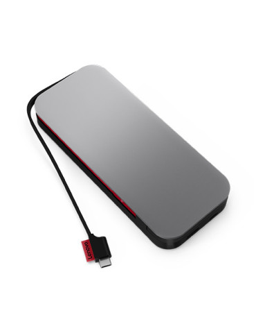 Lenovo Go Litiumioni (Li-Ion) 20000 mAh Musta, Harmaa