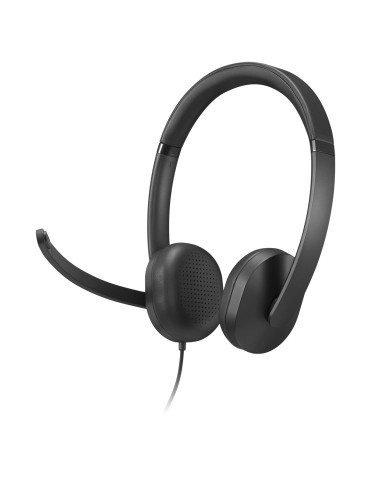 Lenovo VoIP Headset 5000 Wired Head-band Office Call center USB Type-C Black