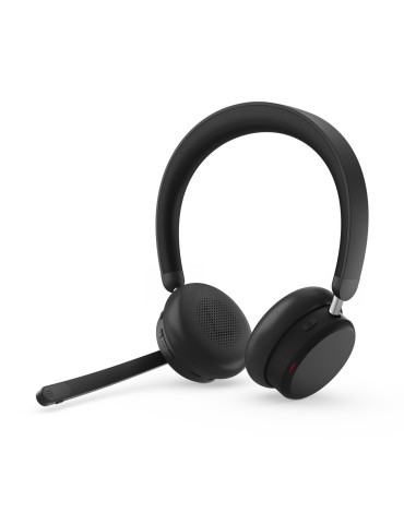 Lenovo 6550 Headset Wireless Head-band Office Call center USB Type-C Bluetooth Black