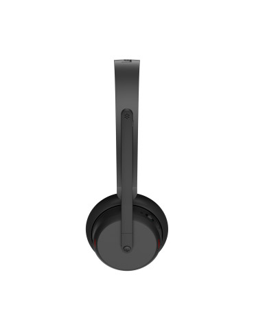 Lenovo 6550 Headset Wireless Head-band Office Call center USB Type-C Bluetooth Black
