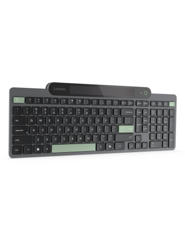 Lenovo 4Y41R69495 keyboard Home Office Bluetooth Nordic Black, Green