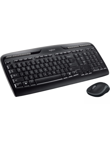 Logitech MK330 keyboard Mouse included Office RF Wireless QWERTY Nordic