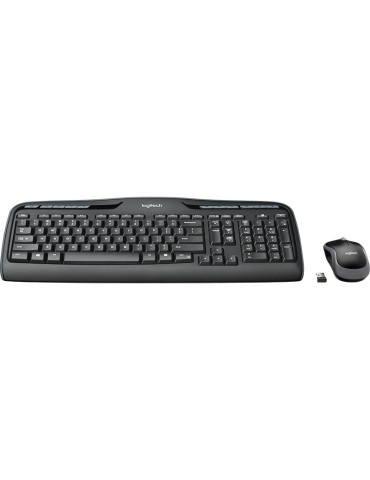 Logitech MK330 keyboard Mouse included Office RF Wireless QWERTY Nordic