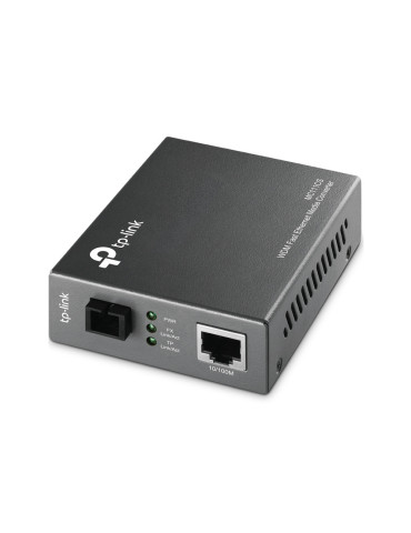 TP-Link MC111CS network media converter 1000 Mbit s 1550 nm Single-mode Black