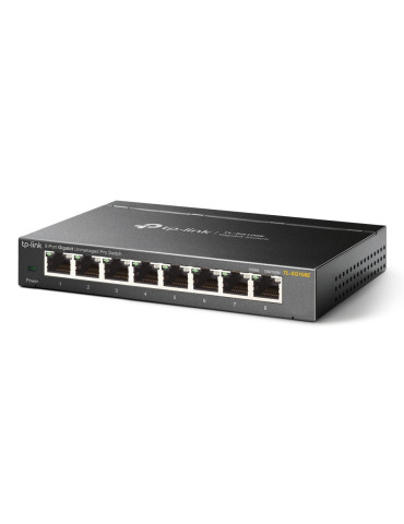 TP-Link TL-SG108E network switch Managed L2 Gigabit Ethernet (10 100 1000) Black
