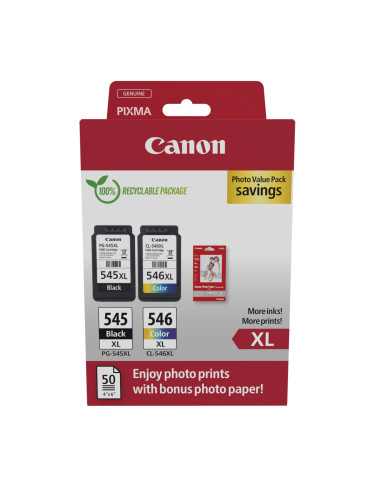 Canon 8286B011 ink cartridge 2 pc(s) Original Black, Cyan, Magenta, Yellow