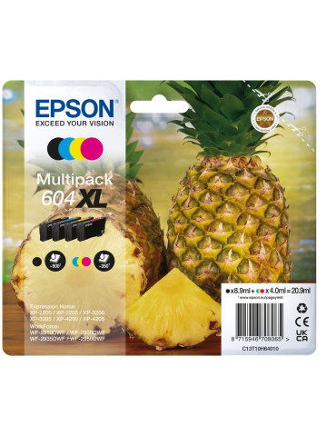 Epson 604XL ink cartridge 4 pc(s) Original High (XL) Yield Black, Cyan, Magenta, Yellow