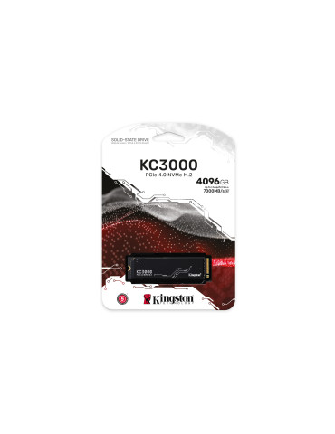 Kingston Technology KC3000 4 TB M.2 PCI Express 4.0 NVMe 3D TLC