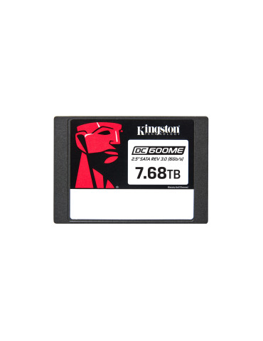 Kingston Technology 7680 Gt DC600ME (sekalaiseen käyttöön tarkoitettu) 2,5” yritystason SATA SSD