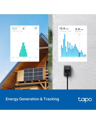 TP-Link Tapo P410M smart plug 3680 W Home Black
