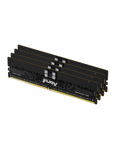 Kingston Technology FURY 64GB 6000MT s DDR5 ECC Reg CL32 DIMM (Kit of 4) Renegade Pro EXPO