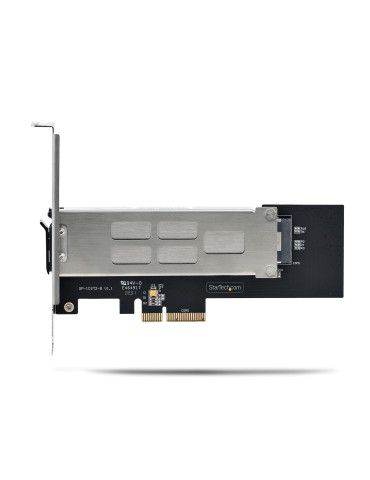 StarTech.com M.2 NVMe SSD till PCIe x4 flyttbart ställ bakplan med avtagbart fack för PCI Express-utbyggnadskortplats,