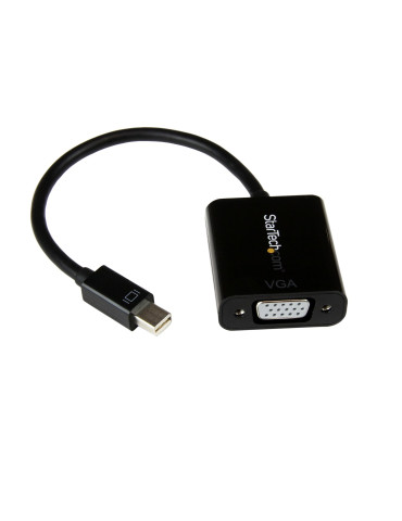 StarTech.com MDP2VGA2 video cable adapter 7.09" (0.18 m) Mini DisplayPort VGA (D-Sub) Black