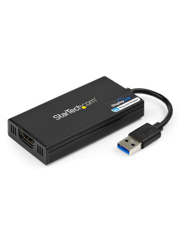 StarTech.com USB32HD4K USB graphics adapter 3840 x 2160 pixels Black