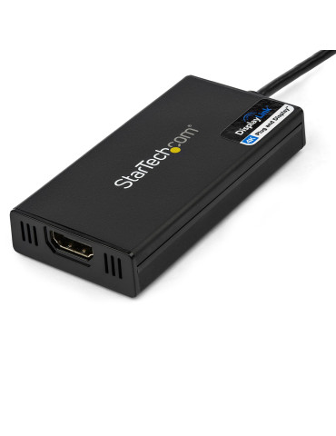 StarTech.com USB32HD4K USB graphics adapter 3840 x 2160 pixels Black