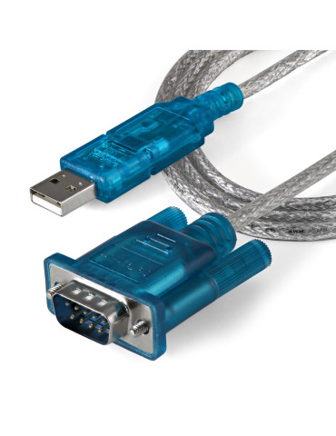StarTech.com 91 cm USB till RS232 DB9 seriell kabeladapter – M M