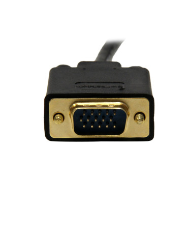 StarTech.com 6 ft DisplayPort to VGA Adapter Converter Cable – DP to VGA 1920x1200 - Black