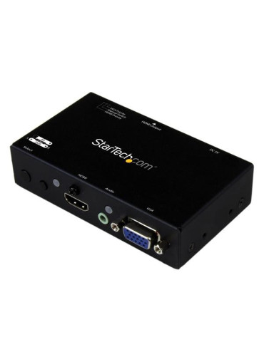 StarTech.com 2x1 HDMI + VGA till HDMI-konverteringsswitch med automatisk och prioriterad växling - 1080p
