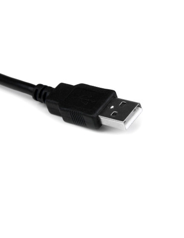 StarTech.com 30 cm USB till RS232 seriell DB9 kabeladapter med COM-retention