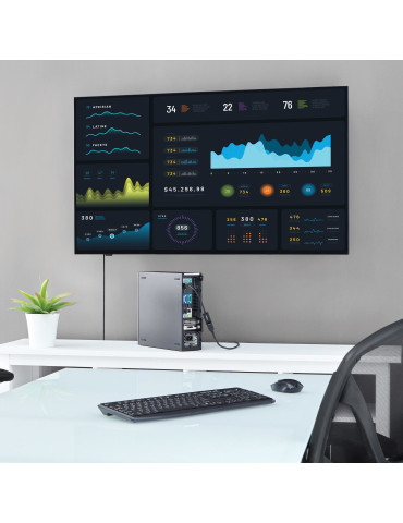 StarTech.com DisplayPort till HDMI 4K-konverterare – DisplayPort 1.2 till HDMI aktiv adapter för DP-kapabel stationär bärbar