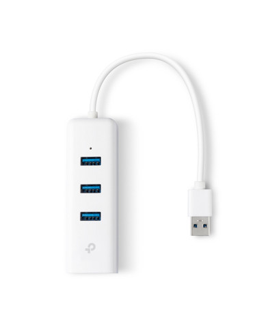 TP-Link UE330 laptop dock port replicator Wired USB 3.2 Gen 1 (3.1 Gen 1) Type-A White