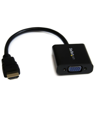 StarTech.com HD2VGAE2 video cable adapter Black