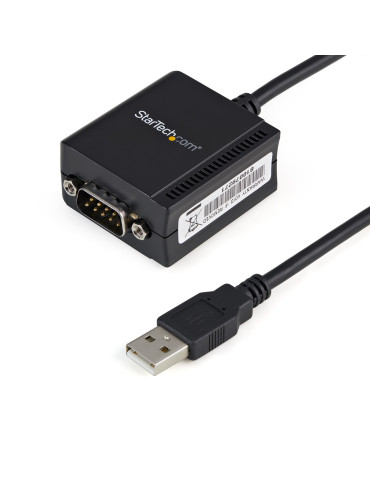 StarTech.com FTDI USB till seriell RS232-kabeladapter med 1 port och COM-retention