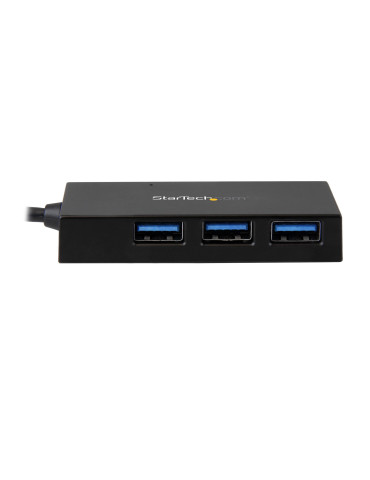 StarTech.com HB30C3A1CFB interface hub USB 3.2 Gen 1 (3.1 Gen 1) Type-C 5000 Mbit s Black