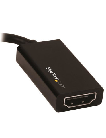 StarTech.com MDP2HD4K60S videokaapeli-adapteri 0,148 m Mini DisplayPort HDMI Musta