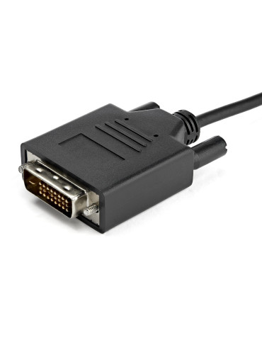 StarTech.com 2 m USB-C till DVI-kabel - 1920 x 1200 - Svart