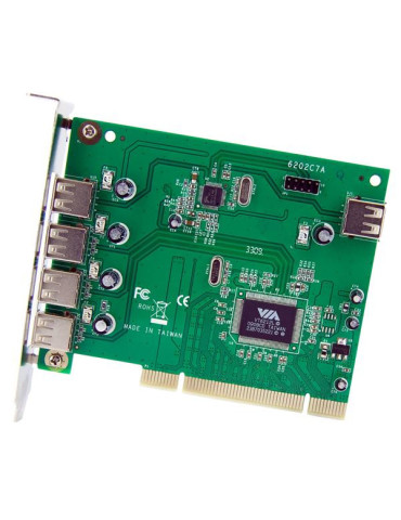 StarTech.com PCIUSB7 nätverkskort adapters Intern USB 2.0